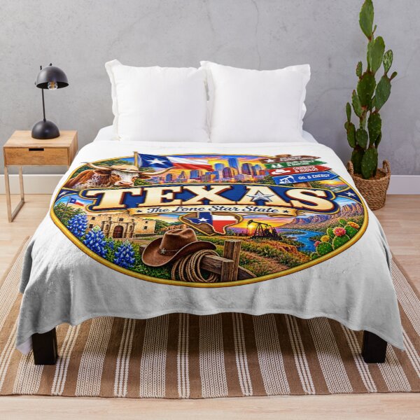Item preview, Texas Lone Star State Vintage Travel Design designed and sold by Awarrie.