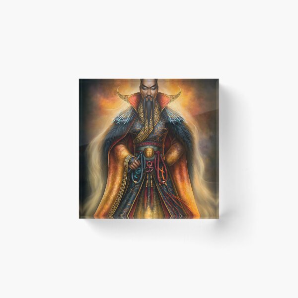 Item preview, Majestic Warrior in Vibrant Royal Attire designed and sold by Artessie.