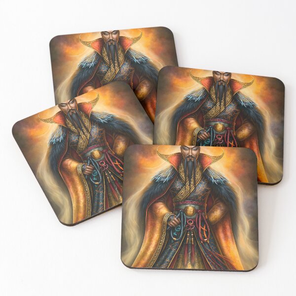Item preview, Majestic Warrior in Vibrant Royal Attire designed and sold by Artessie.