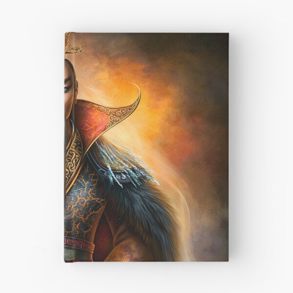 Item preview, Majestic Warrior in Vibrant Royal Attire designed and sold by Artessie.