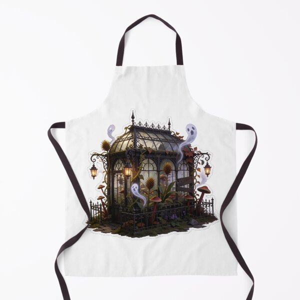 Item preview, Enchanted Victorian Greenhouse – Gothic Cottagecore Sticker designed and sold by AillustriaAK.