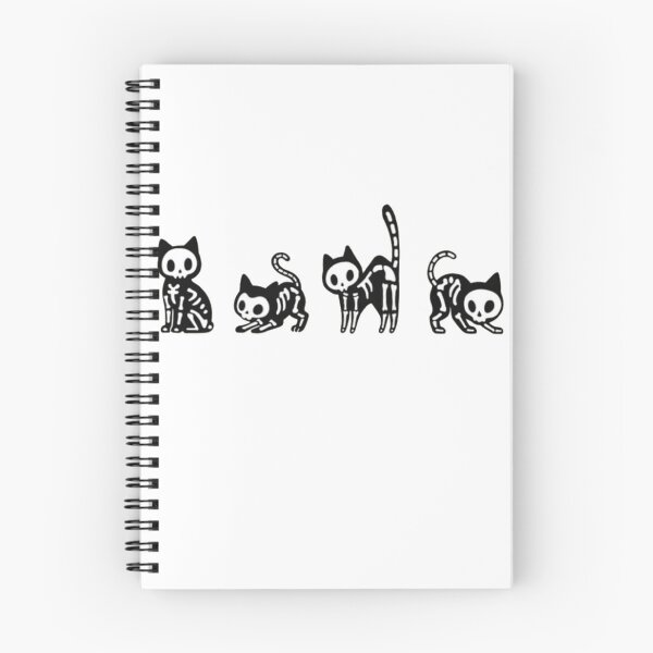 Item preview, Skeleton Cats – Cute Spooky Halloween Cat  designed and sold by roartusa.