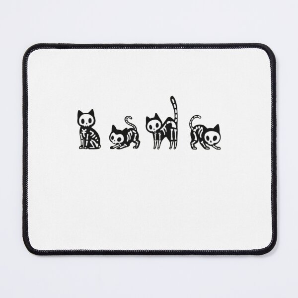 Item preview, Skeleton Cats – Cute Spooky Halloween Cat designed and sold by roartusa.