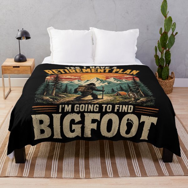 Item preview, I Have A Retirement Plan I'M Going To Find Bigfoot Retiring designed and sold by ripgoatclothing.