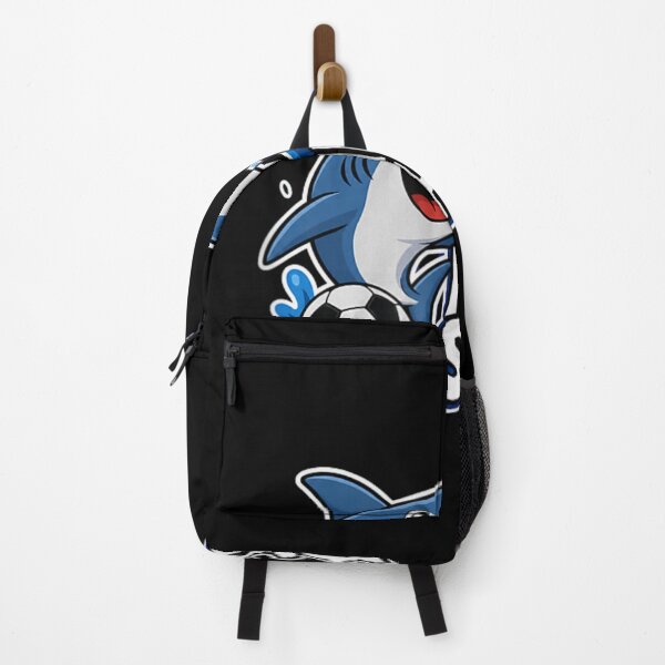 Item preview, Cute Mighty Sharks Soccer Mascot Shark Playing Football Water Splash Mascot designed and sold by DuneHaicna.