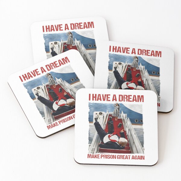 Item preview, I Have A Dream Make Prison Great Again Trump Falls Down The Stairs designed and sold by camronrufuh.
