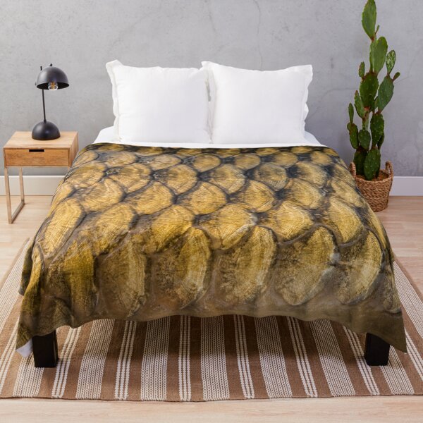 Item preview, Realistic Gold Carp Scales Pattern - Hardcore Angler Jigsaw Puzzle designed and sold by GeekAnglerStore.
