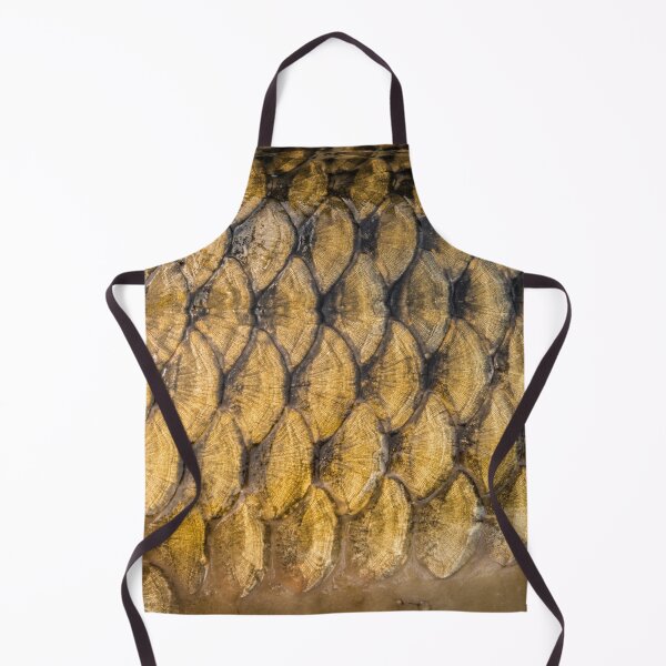 Item preview, Realistic Gold Carp Scales Pattern - Hardcore Angler Jigsaw Puzzle designed and sold by GeekAnglerStore.