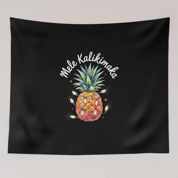Item preview, Mele Kalikimaka Pineapple designed and sold by jkrphoto.