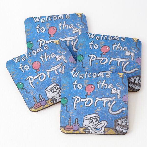 Item preview, Welcome to the Potty designed and sold by Hott Arttworx .