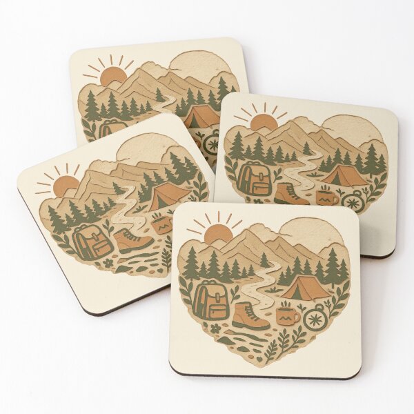 Item preview, Wilderness Camping Adventure designed and sold by ITCHAWAWAA.