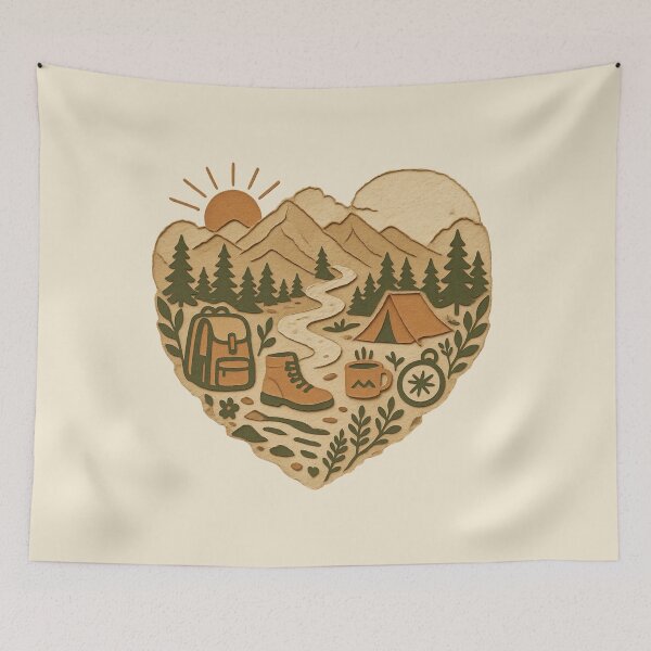 Item preview, Wilderness Camping Adventure designed and sold by ITCHAWAWAA.