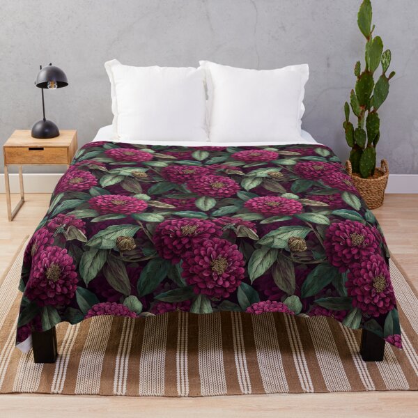 Item preview, Vibrant Zinnia Floral - Hawaiian Flower Pattern - Mothers Day Gift For Mom designed and sold by RoyalStarsPatts.