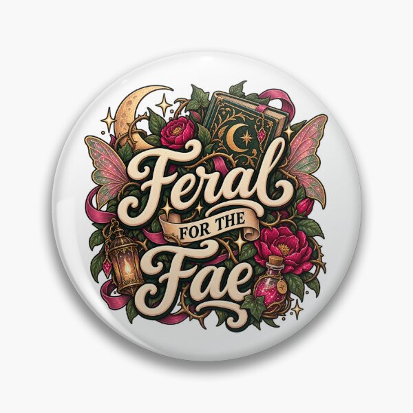 Item preview, Feral for the Fae - Romantasy, Booktok  designed and sold by Chaotically Cutee.
