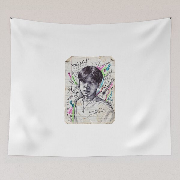 Item preview, Yung Kai music album cover art typography designed and sold by ARTeez⭐️⭐️⭐️⭐️⭐️.