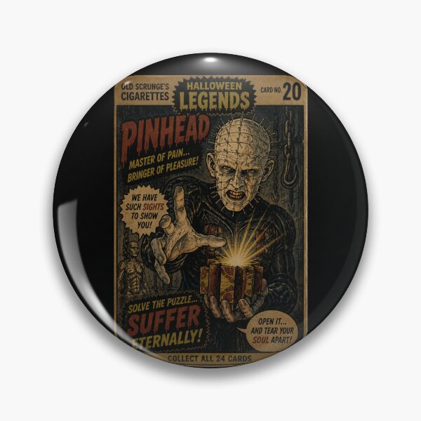 Item preview, Pinhead - Halloween Trading Cards designed and sold by halibutgoatramb.