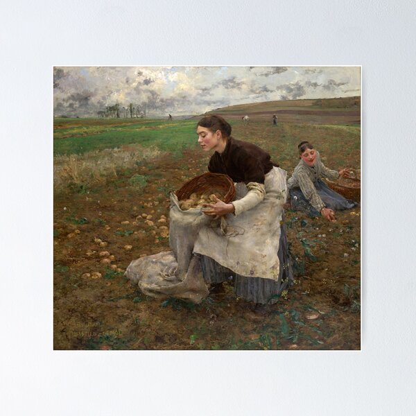 Item preview, October -  Jules Bastien-Lepage designed and sold by themasters.