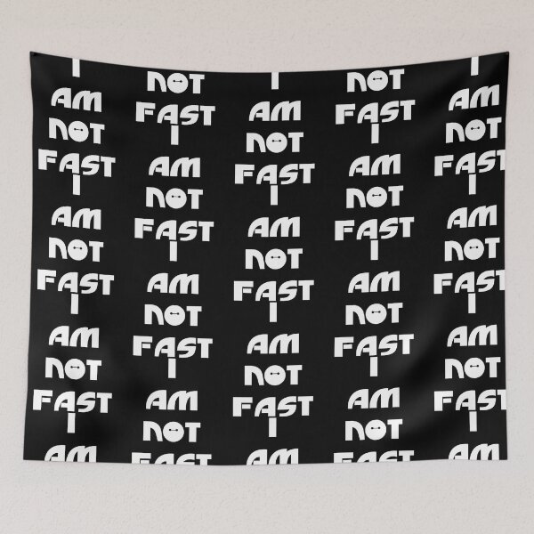 Item preview, I Am Not Fast designed and sold by halak-arnes.