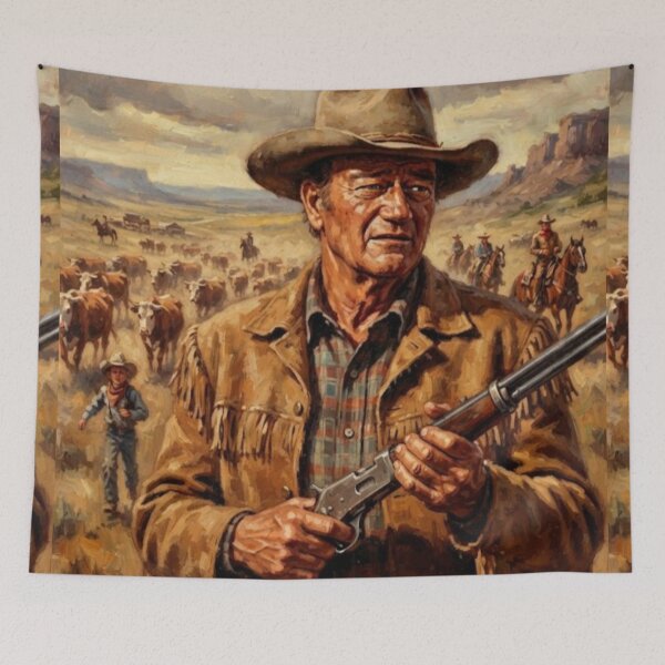 Item preview, The Cowboys Western Fine Art Tribute designed and sold by Art's Diner.