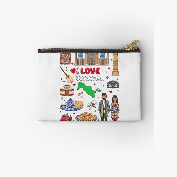 Item preview, Love Uzbekistan Cultural Icons, Samarkand Registan & Plov Art designed and sold by mashmosh.