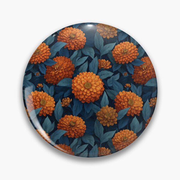 Item preview, Chic Zinnia Flower  - Flower Bouquet Pattern - Mother'S Day Gift Ideas designed and sold by RoyalStarsPatts.
