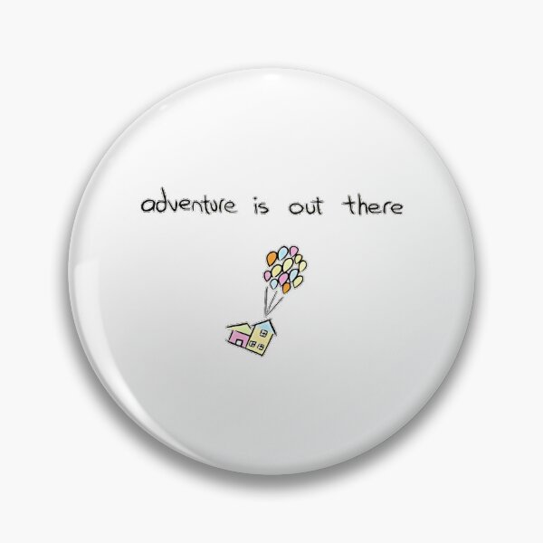 Item preview, Adventure Is Out There Sticker designed and sold by palme-rcoles.