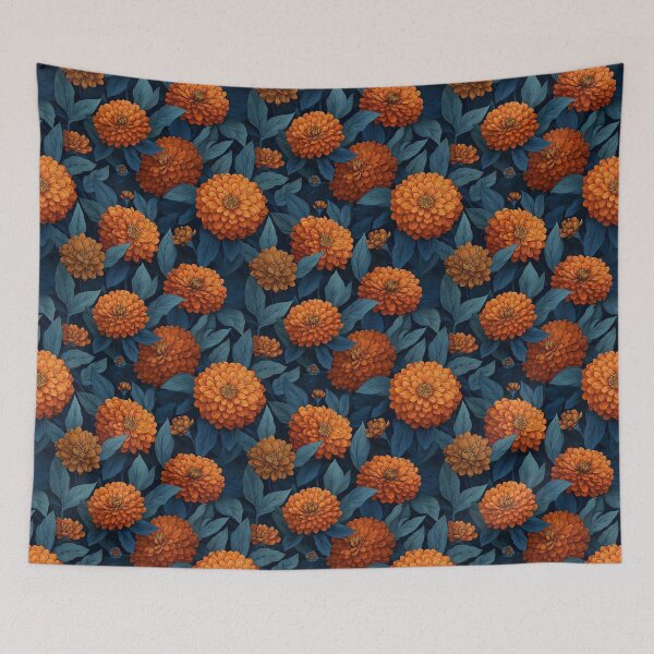 Item preview, Chic Zinnia Flower - Flower Bouquet Pattern - Mother'S Day Gift Ideas designed and sold by RoyalStarsPatts.