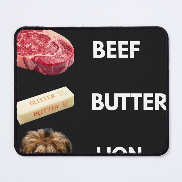 Item preview, BIBLE, BEEF, BUTTER, LION designed and sold by CarnivoreGifts.