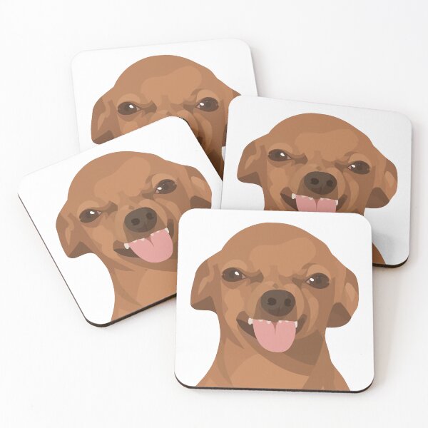 Item preview, Disgusted Angry Chihuahua Dog Meme Illustration designed and sold by PrintondemArt.