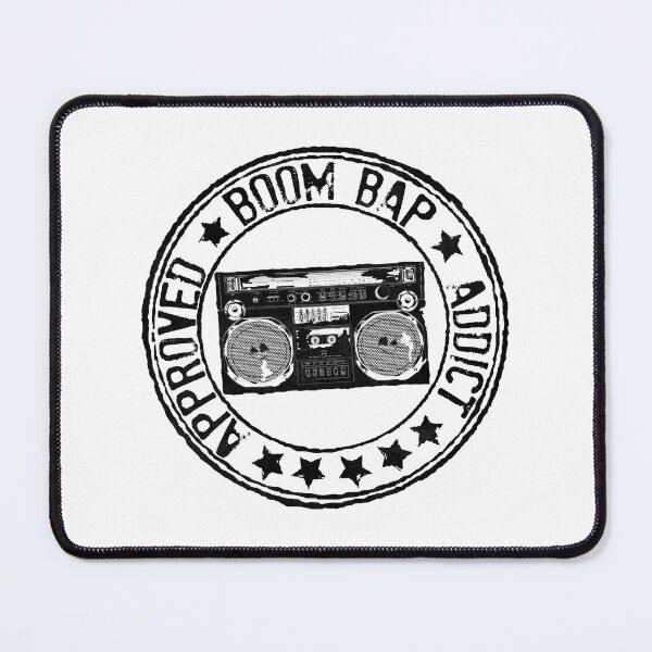 Item preview, Boom Bap Addict (Stamp) designed and sold by MagicEyesOnly.