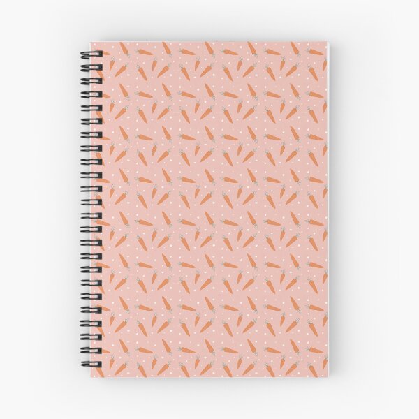 Item preview, Cute Carrot Pattern Pastel Pink Vegetable Garden designed and sold by Angie-Atelier.
