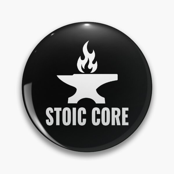 Item preview, Anvil & Flame | Stoic Core Philosophy Design - White Version designed and sold by Stoic Core.