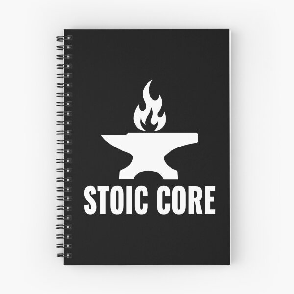 Item preview, Anvil & Flame | Stoic Core Philosophy Design - White Version designed and sold by Stoic Core.