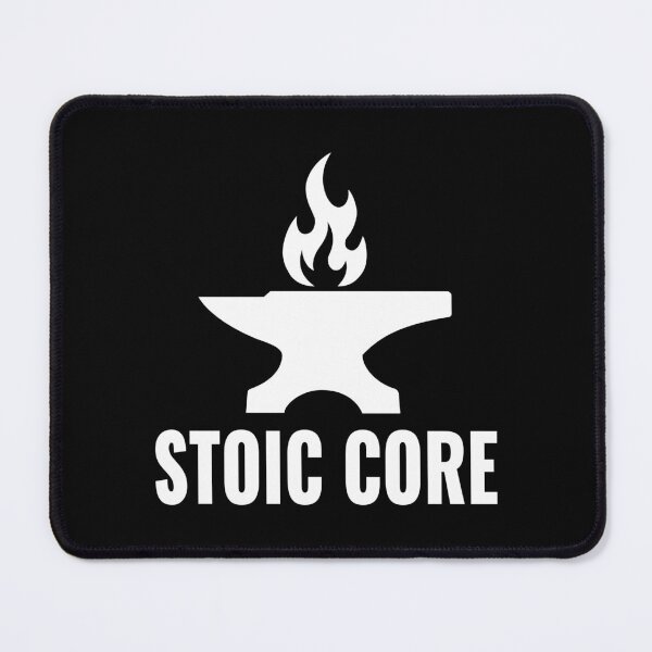 Item preview, Anvil & Flame | Stoic Core Philosophy Design - White Version designed and sold by Stoic Core.