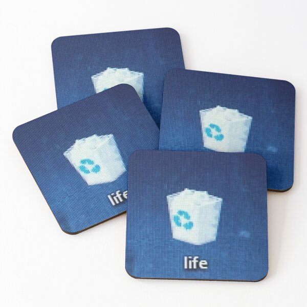 Item preview, LIFE = TRASH | Webcore Aesthetic designed and sold by dreamexe.