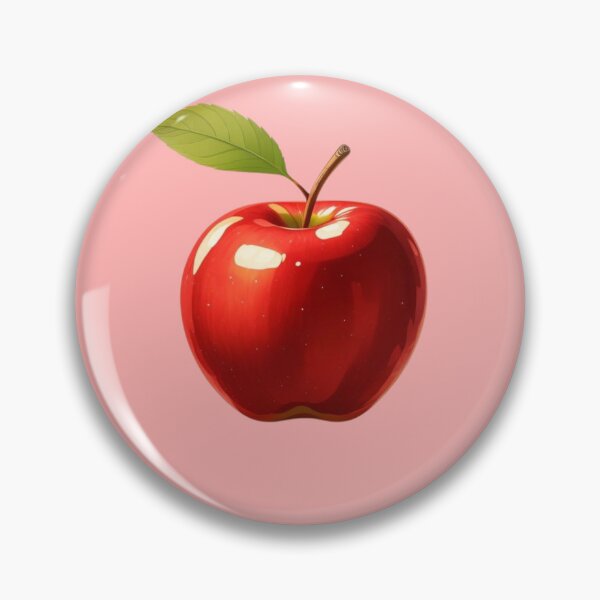Item preview, Shiny Red Apple designed and sold by SmallDart Creations.