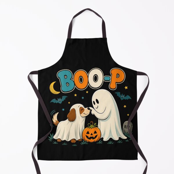 Item preview, Cute Ghost Boop Dog Nose Vintage Spooky Halloween Pumpkin Cute designed and sold by WilliaMaler.