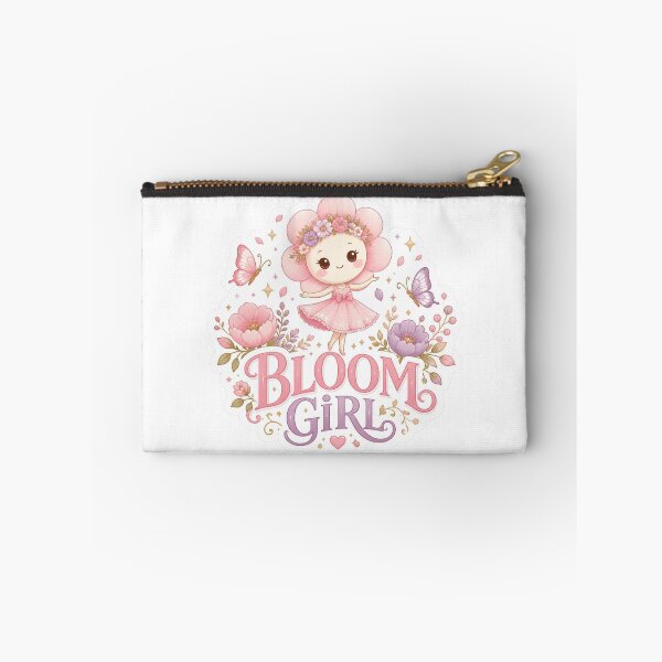 Item preview, Bloom Girl Kawaii Flower Sticker PNG | Cute Floral Girl Mascot | Pink Aesthetic Vinyl Decal | Feminine Gift & Journal Sticker designed and sold by Stylestickers55.