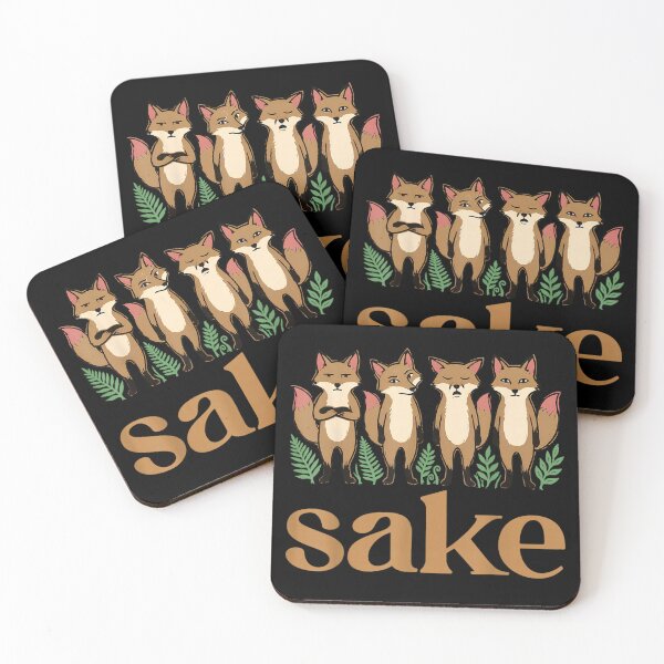 Item preview, For Fox Sake Funny Sarcastic Cute Foxes Annoyed Expression Graphic Art designed and sold by WilliaMaler.