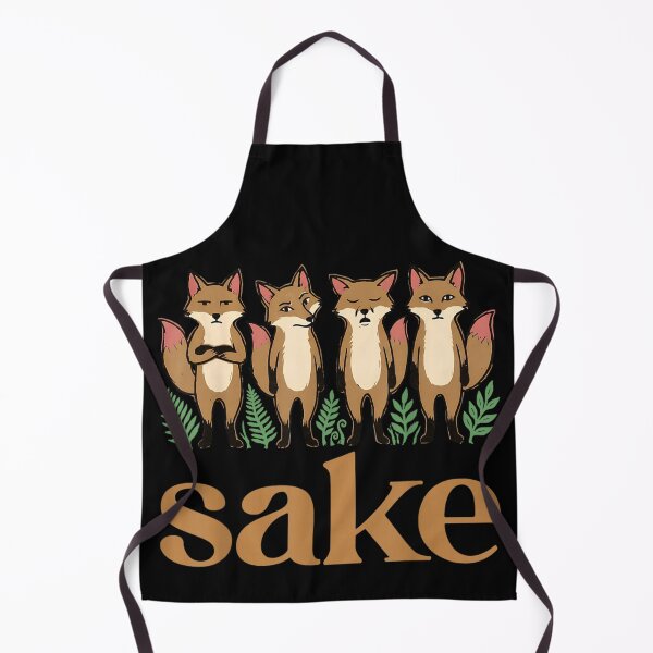 Item preview, For Fox Sake Funny Sarcastic Cute Foxes Annoyed Expression Graphic Art designed and sold by WilliaMaler.