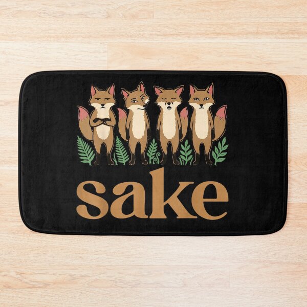 Item preview, For Fox Sake Funny Sarcastic Cute Foxes Annoyed Expression Graphic Art designed and sold by WilliaMaler.