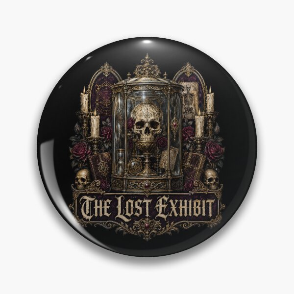 Item preview, Halloween Lost Exhibit – Dark Museum Macabre Sticker designed and sold by Uglyandcute.
