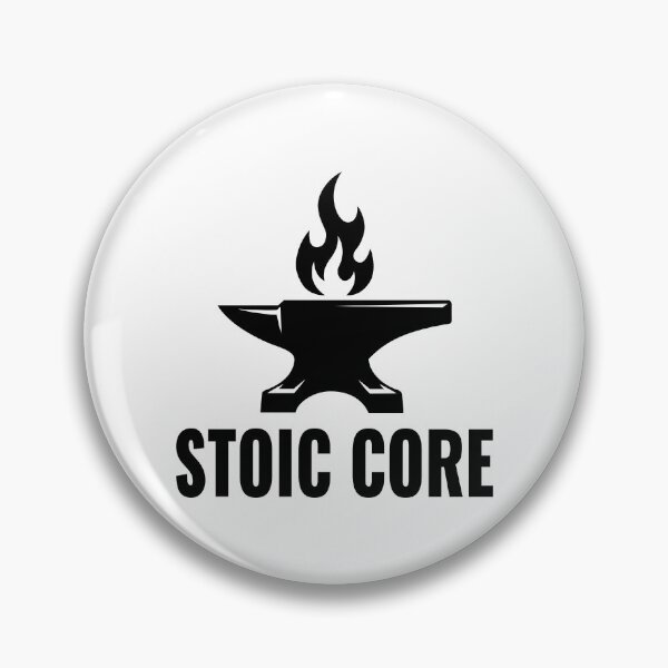 Item preview, Anvil & Flame | Stoic Core Philosophy Design - Black Version designed and sold by Stoic Core.