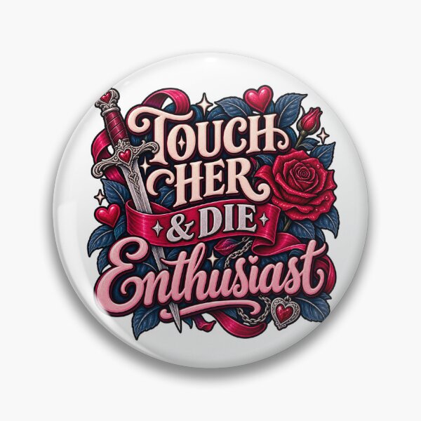 Item preview, Touch her and Die - Romantasy, Booktok  designed and sold by Chaotically Cutee.