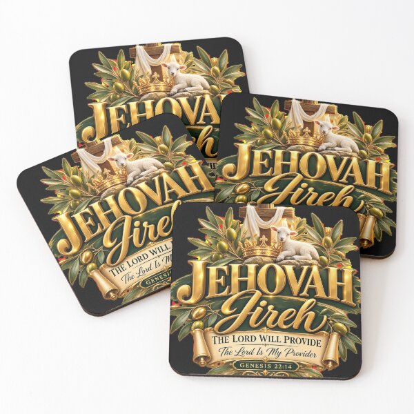 Item preview, Jehovah Jireh — The Lord Will Provide | Luxury Christian Wall Art designed and sold by KINGDOM GOLD STUDIO.