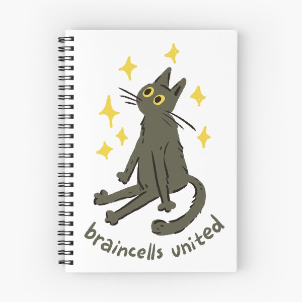 Item preview, Braincells United Gray Cat designed and sold by DanuskaArt.