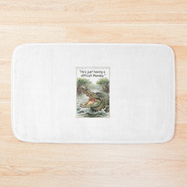 Item preview, "He's just having a difficult Monday" - Swamp Predator designed and sold by SarcasmAndSpite.