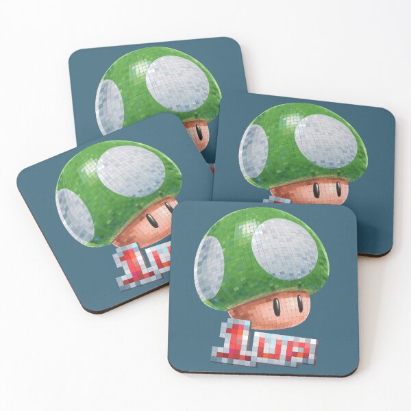 Item preview, 1UP Mushroom — Retro Gaming Pixel Art | Classic Gamer Design designed and sold by Twisted Tales by Dr. Agu.
