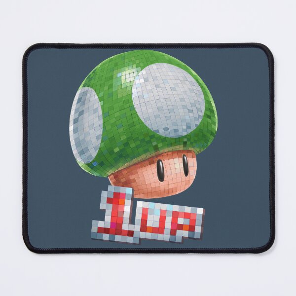 Item preview, 1UP Mushroom — Retro Gaming Pixel Art | Classic Gamer Design designed and sold by Twisted Tales by Dr. Agu.