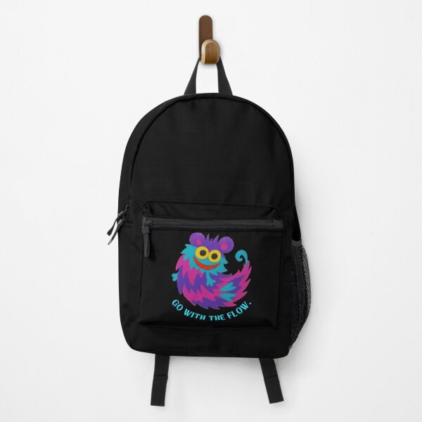 Item preview, Go With the Flow - Colorful Quirky Creature designed and sold by PatykArt.